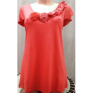 Top ružový s aplikáciou Top ružový s aplikáciou